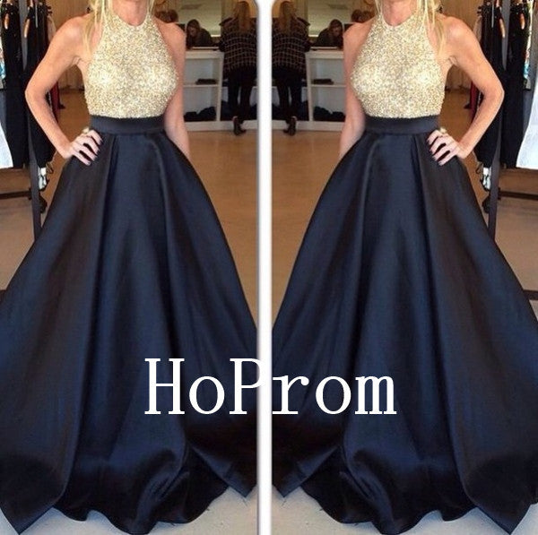 Halter Backless Prom Dresses,Sparkly Prom Dress,Evening Dress Hoprom Halter Backless Prom Dresses,Sparkly Prom Dress,Evening Dress Hoprom