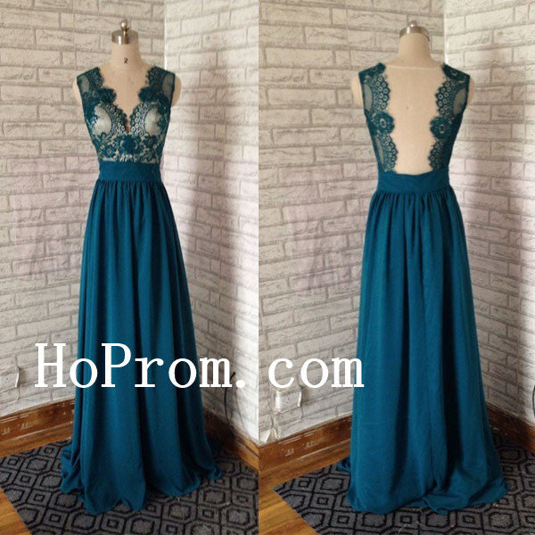 Green Lace Prom Dresses,A-Line Prom Dress,Evening Dress