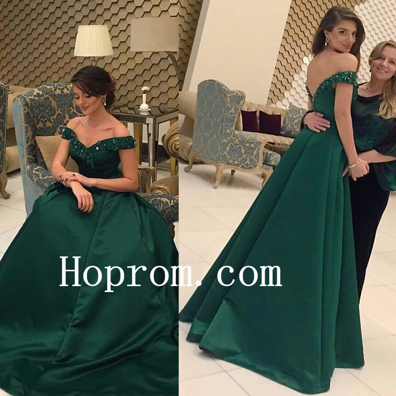 Off Shoulder Prom Dresses,Floor Length Prom Dress,Evening Dress