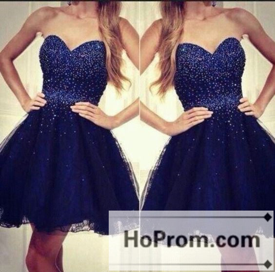 A-Line Sweetheart Lovely Short Prom Dresses Homecoming Dresses
