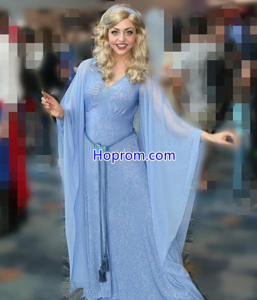 The Adventures Of Pinocchio Blue Fairy Dress