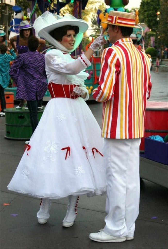 The white dress (child version) worn by Mary Poppins (Julie