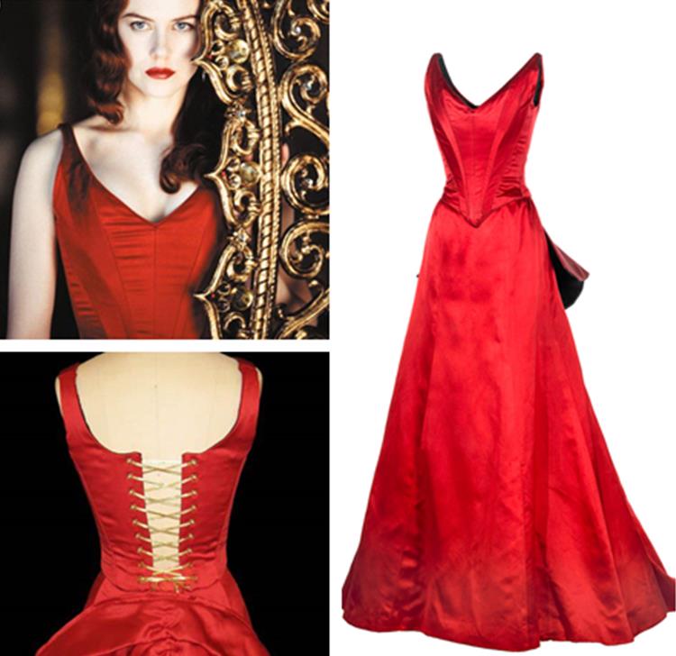 Moulin Rouge Satine Red Satin Dress Nicole Kidman Eveing Prom Dress Hoprom Moulin Rouge Satine Red Satin Dress Nicole Kidman Eveing Prom Dress Hoprom