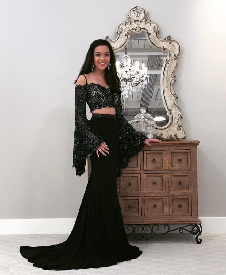 Long Sleeve Lace Top Black Long Sleeve Prom Dresses Evening Dresses Hoprom Long Sleeve Lace Top Black Long Sleeve Prom Dresses Evening Dresses Hoprom