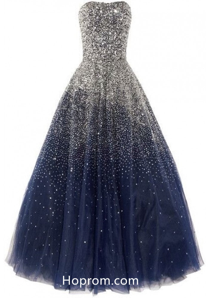 anna song blue dress video Beadings Navy Blue Prom Dress Evening Dresses Corset Back – Hoprom