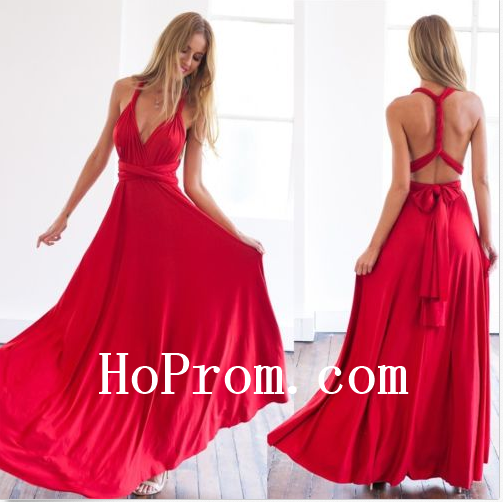 Red Chiffon Prom Dresses,Floor Length Prom Dress,Evening Dress
