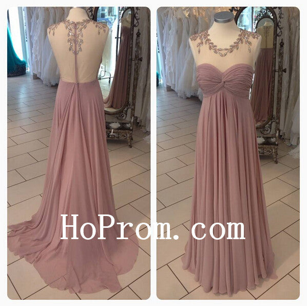 Zipper Long Prom Dresses,Backless Prom Dress,Evening Dress