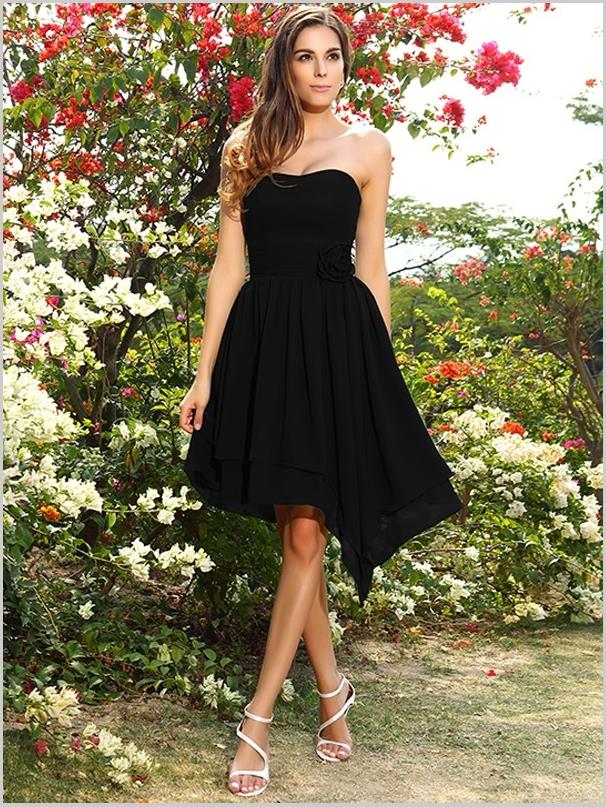 strapless short bridesmaid dresses A-line Strapless Short Unique Simple Vintage Beach Wedding Dresses WD1 bridalsew