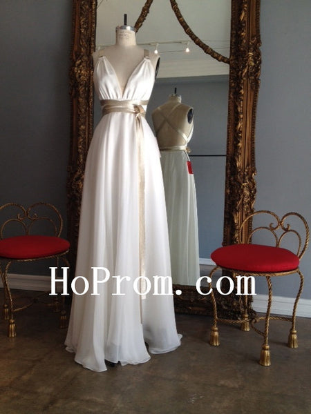 Straps Prom Dresses,V-Neck Prom Dress,Evening Dress
