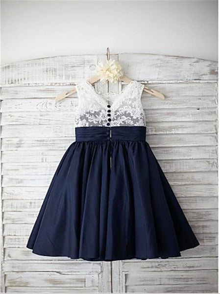 Chiffon Straps Sleeveless Flower Girl Dresses Floor Length Dress With Bowknot