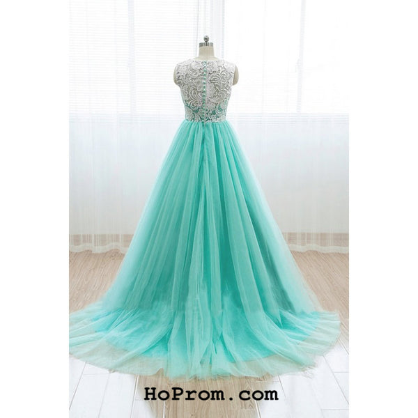 Lace Mint Prom Dresses Mint Prom Dress Lace Mint Evening Dress
